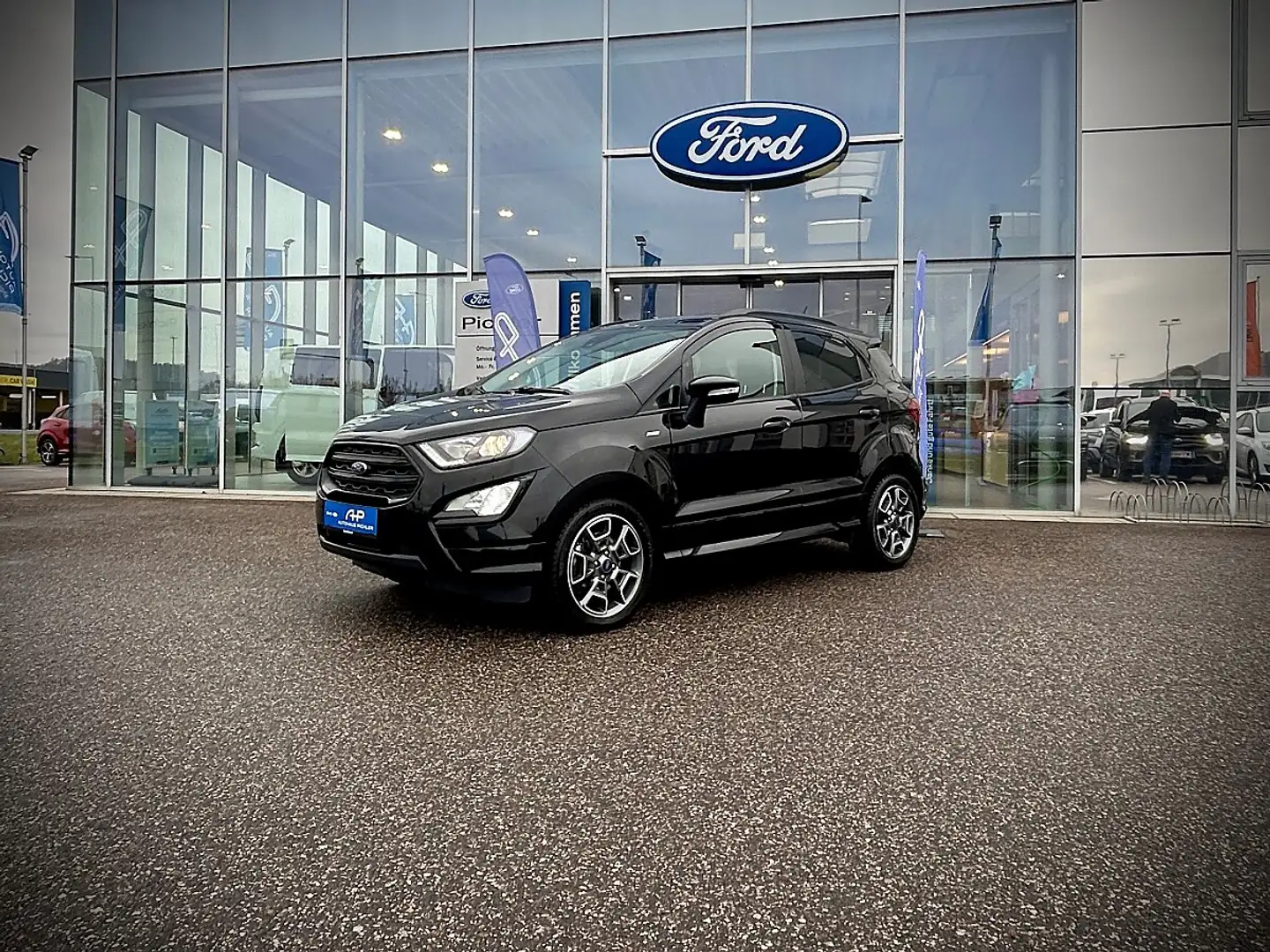 Ford EcoSport 1,0 EcoBoost ST-Line Schwarz - 2