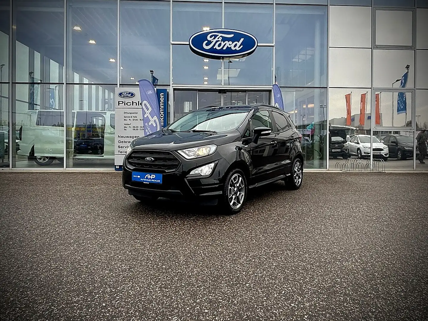 Ford EcoSport 1,0 EcoBoost ST-Line Schwarz - 1