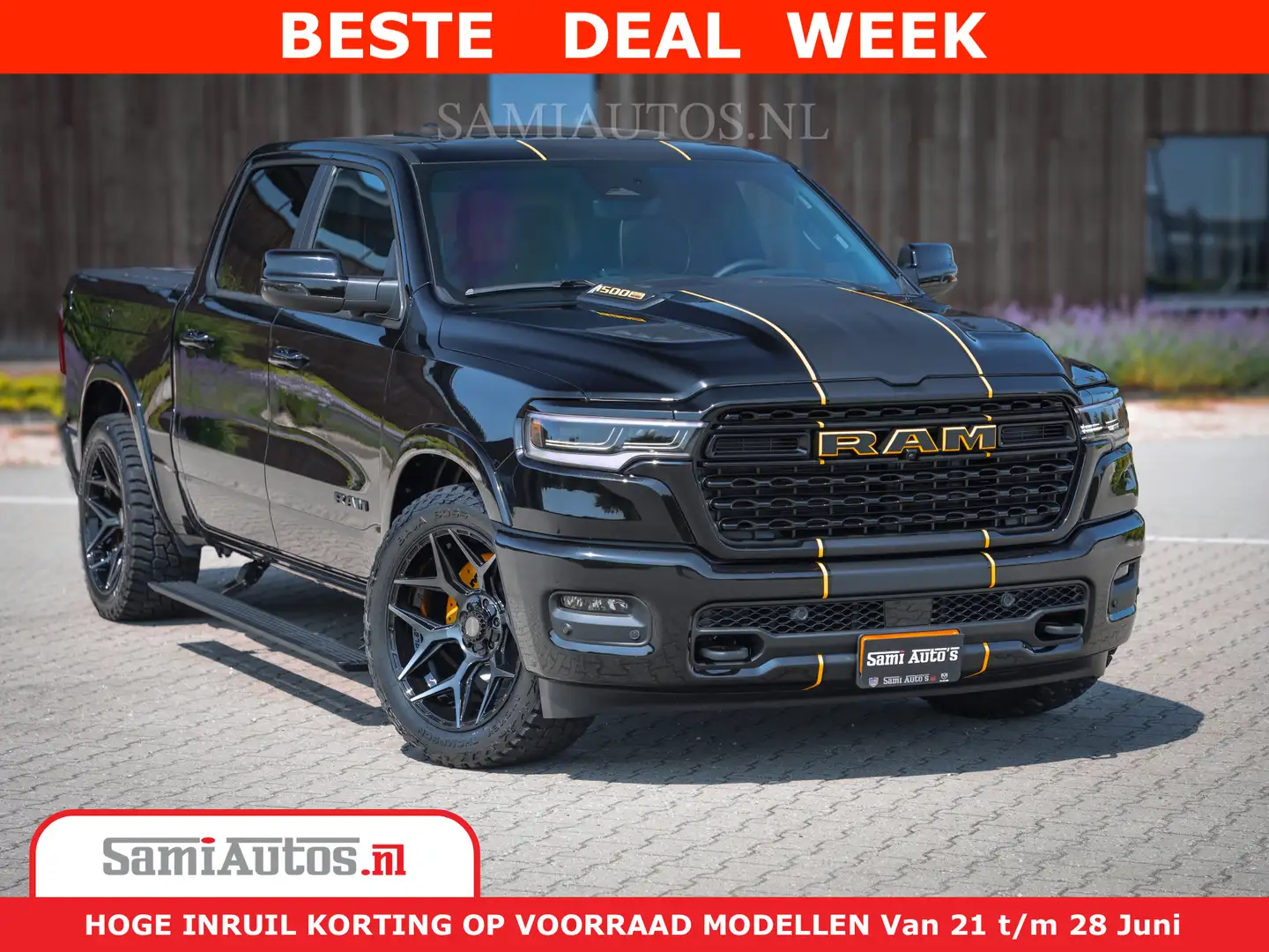 Dodge RAM 1500 Limited Night H.O 540HP 706Nm | Massage + Ful Noir - 2