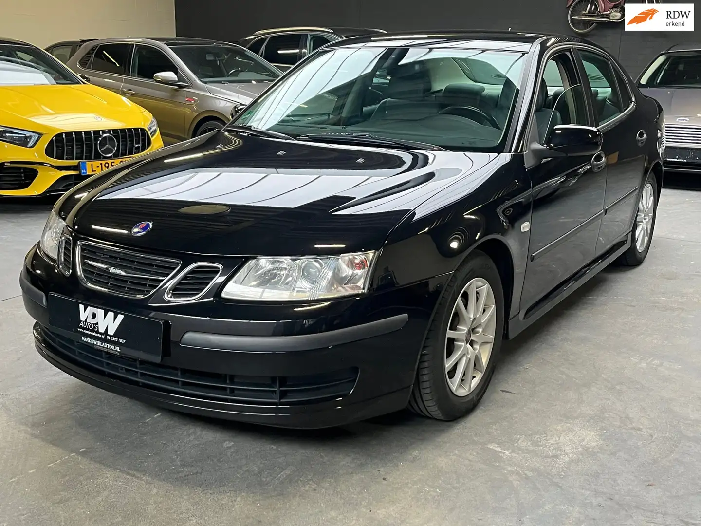 Saab 9-3 Sport Sedan 1.8t Solid 1 ste eigenaar 117 DK carpa Noir - 1