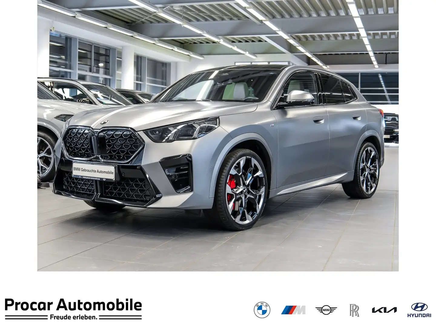 BMW X2 sDrive20i M Sport HUD PANO ACC RFK NAVI LED Grau - 1