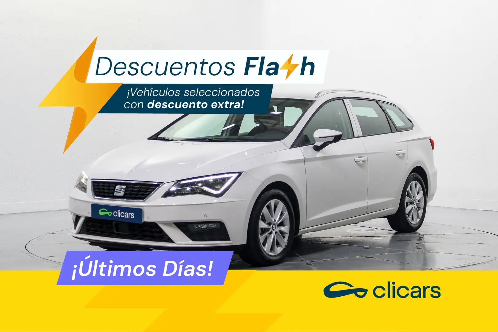 SEAT Leon ST 1.4 TGI GNC S&S Style DSG 110 Blanco - 1