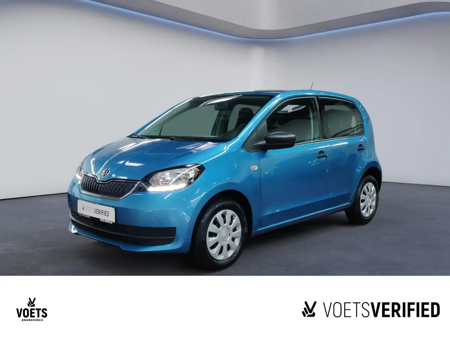 Skoda Citigo Active 1.0 TSI KLIMA+ABS+ESP Blau - 1
