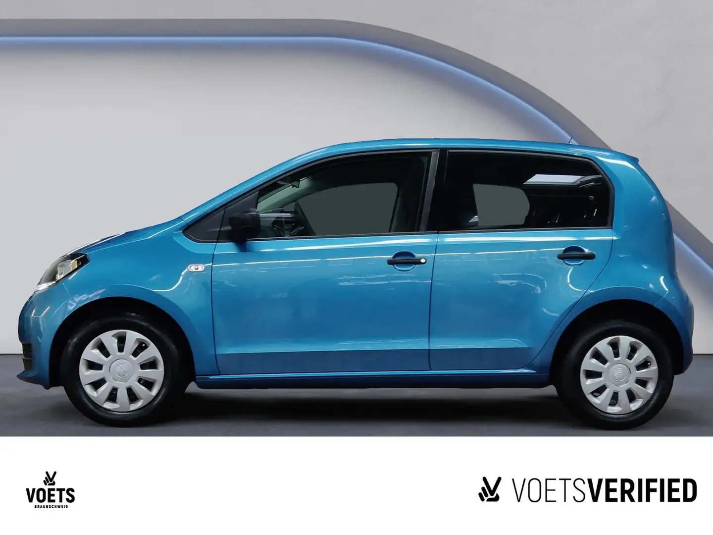 Skoda Citigo Active 1.0 TSI KLIMA+ABS+ESP Blau - 2
