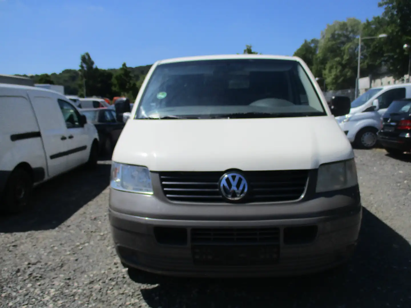 Volkswagen T5 Kombi Kasten Weiß - 1