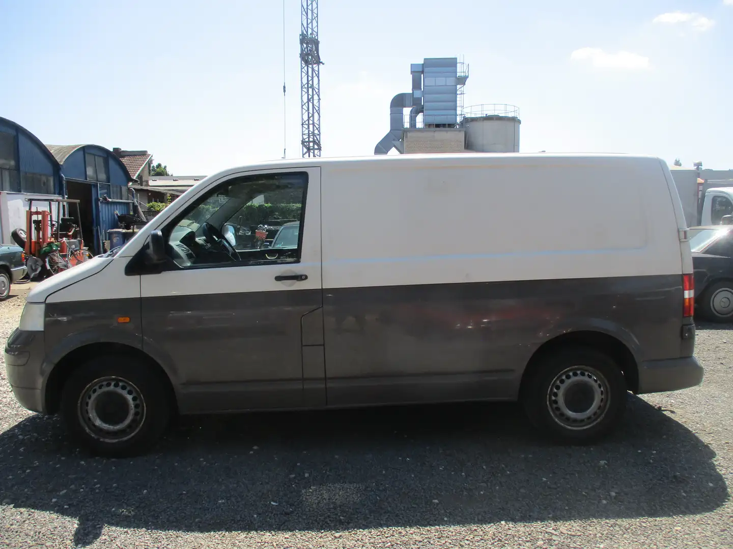 Volkswagen T5 Kombi Kasten Weiß - 2