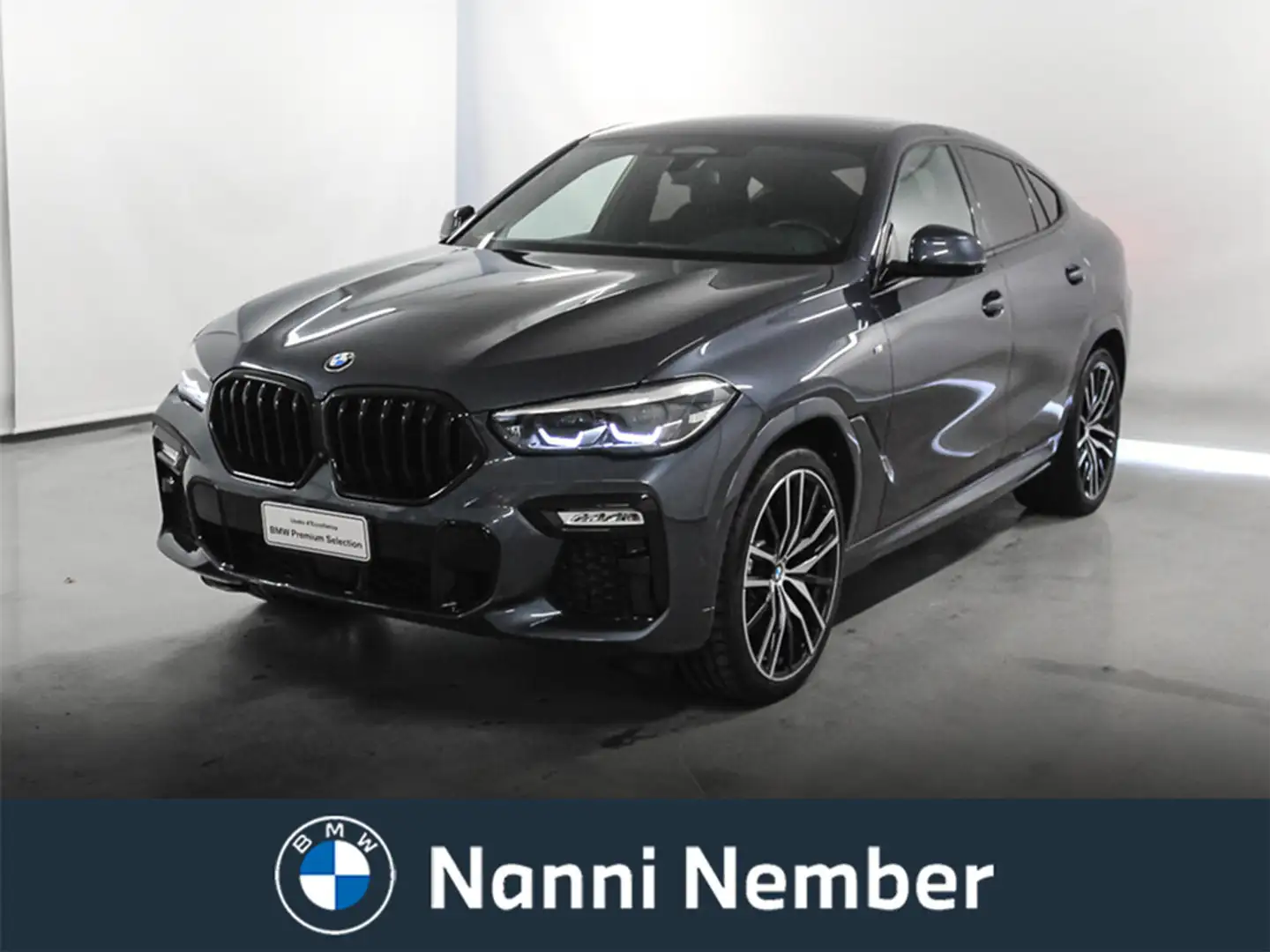 BMW X6 X6 xDrive30d 48V Msport Grigio - 1