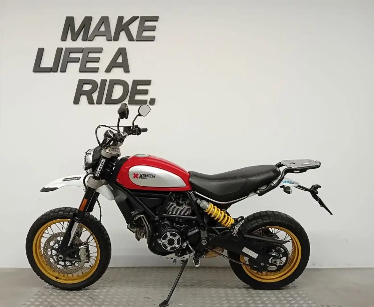 Ducati Scrambler 800 Desert Sled Roşu - 2