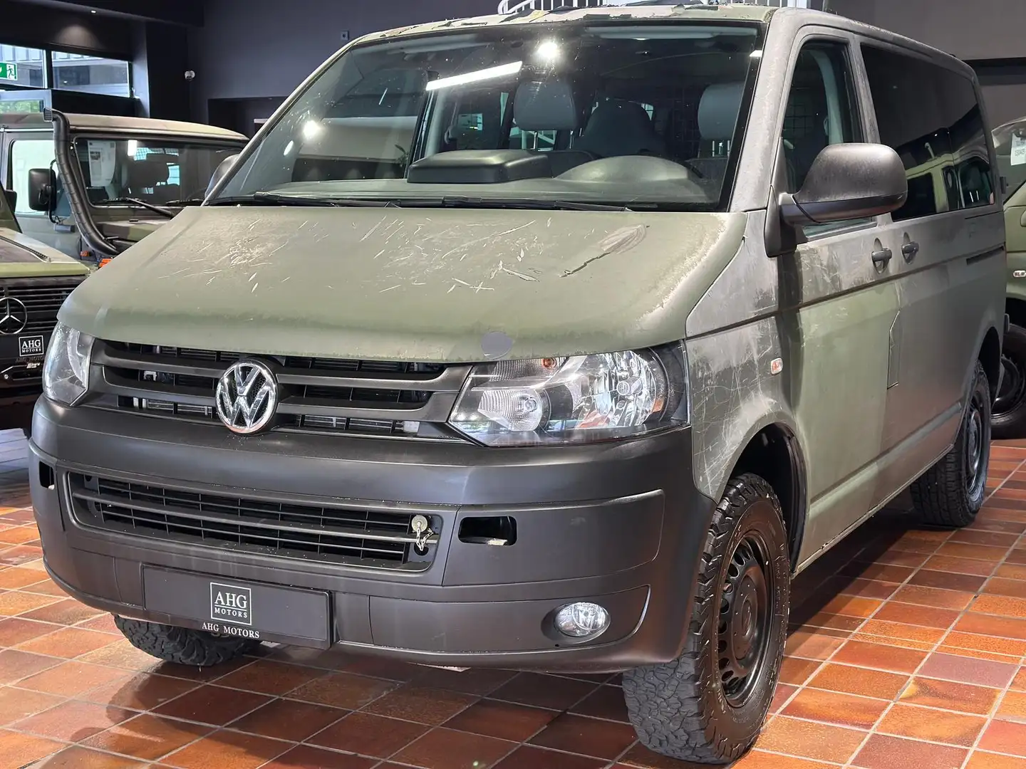 Volkswagen T5 Widder 4Motion kurz Seikel Rockton Bundeswehr Grau - 2