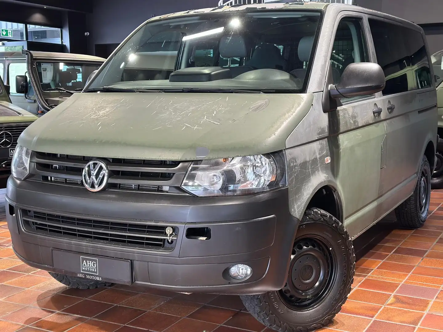 Volkswagen T5 Widder 4Motion kurz Seikel Rockton Bundeswehr Grau - 1