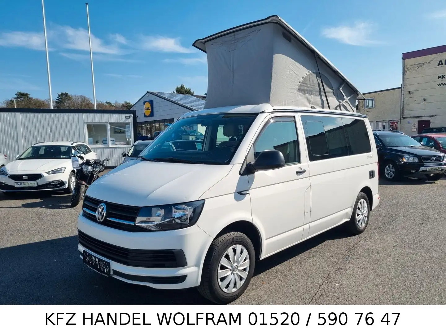 Volkswagen T6 California T6 2.0 TDI California Coast, Scheckheft gepflegt Weiß - 1
