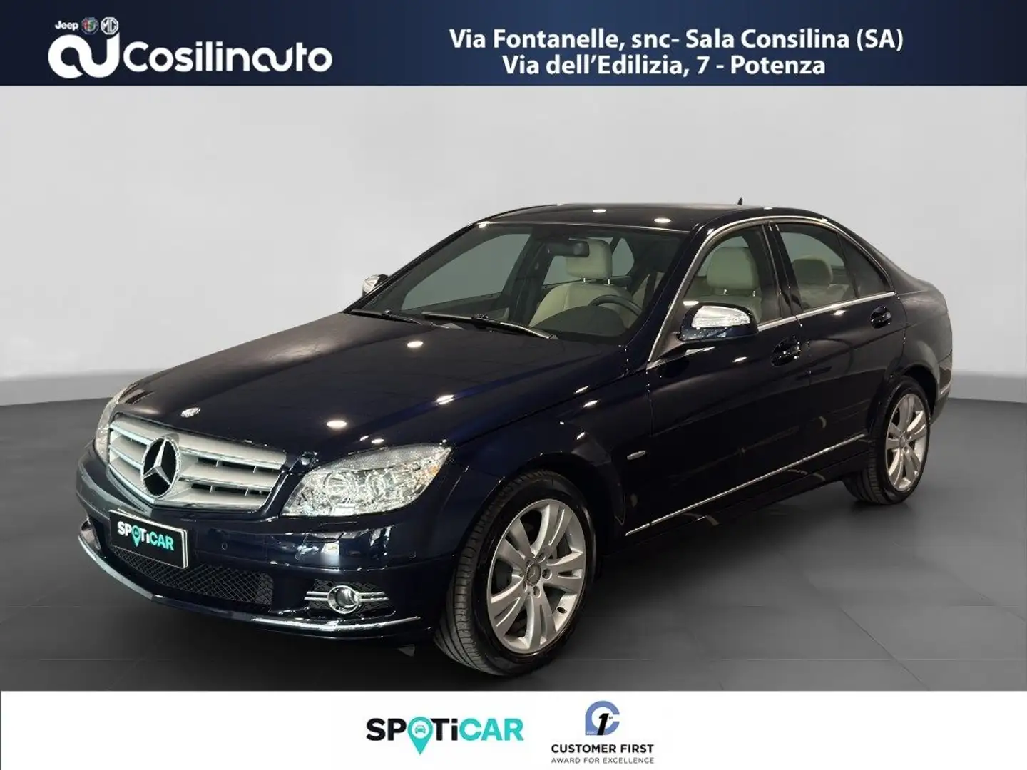 Mercedes-Benz C 220 2.0 CDI Eleg. 170Cv AT Blu/Azzurro - 1