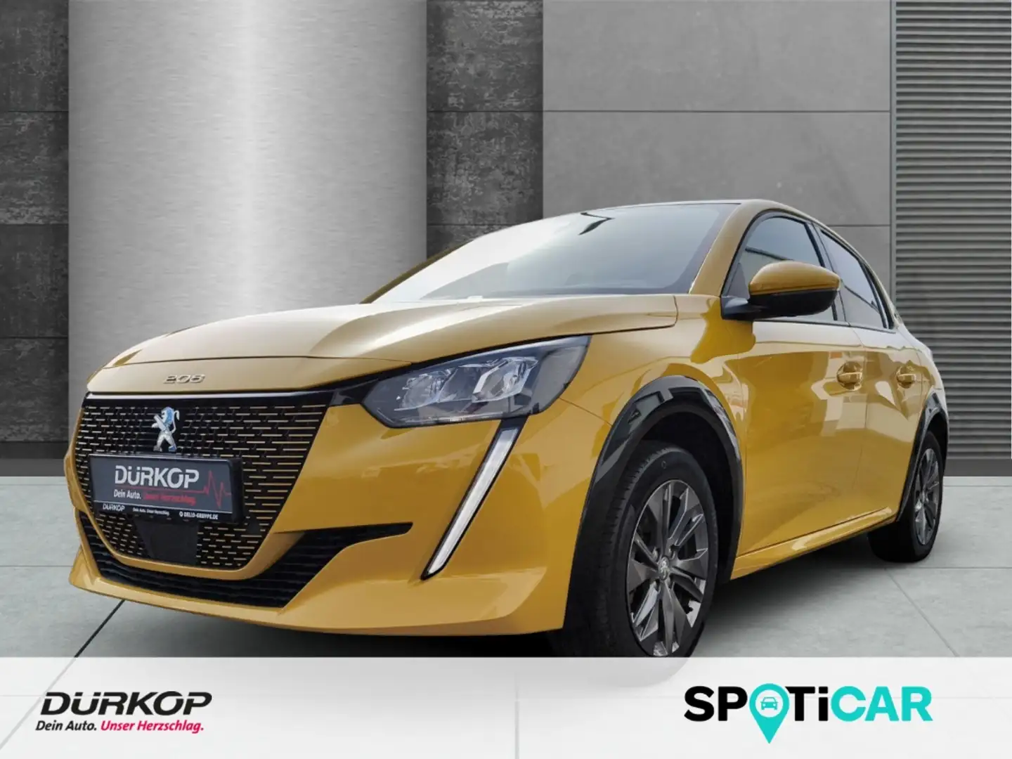 Peugeot 208 Allure 136,SHZ,PDC,Apple CarPlay Android Auto,USB, Gelb - 1