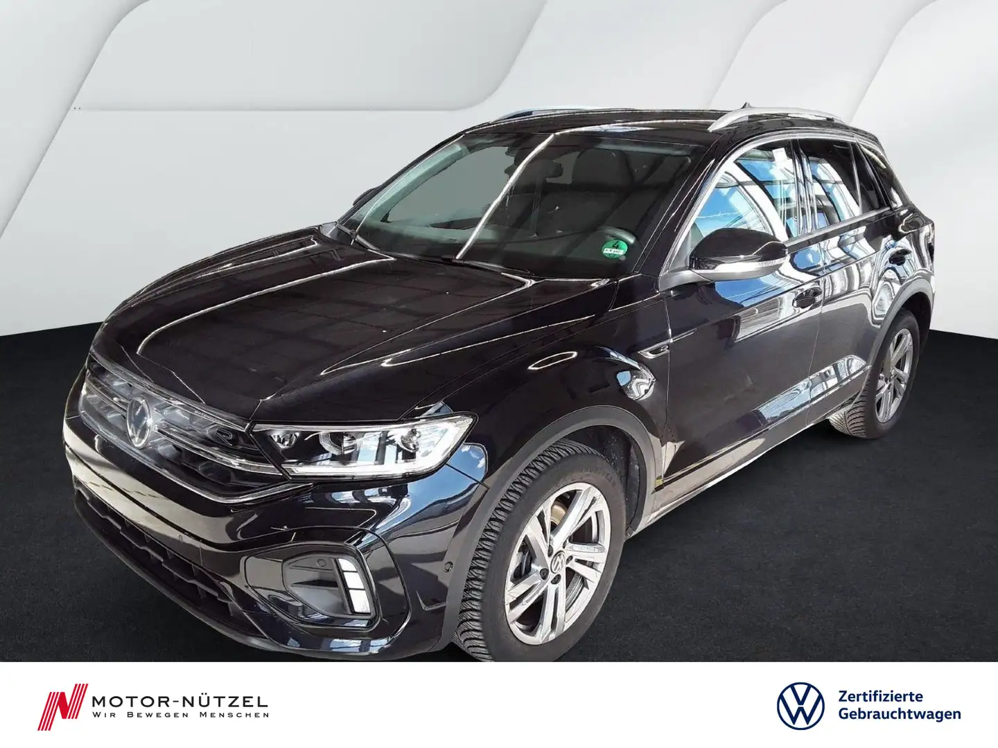 Volkswagen T-Roc 2.0 TDI DSG R-LINE LEDplus+NAV+AHK+ACC+DAB Schwarz - 1