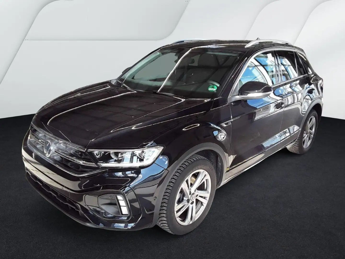 Volkswagen T-Roc 2.0 TDI DSG R-LINE LEDplus+NAV+AHK+ACC+DAB Schwarz - 2
