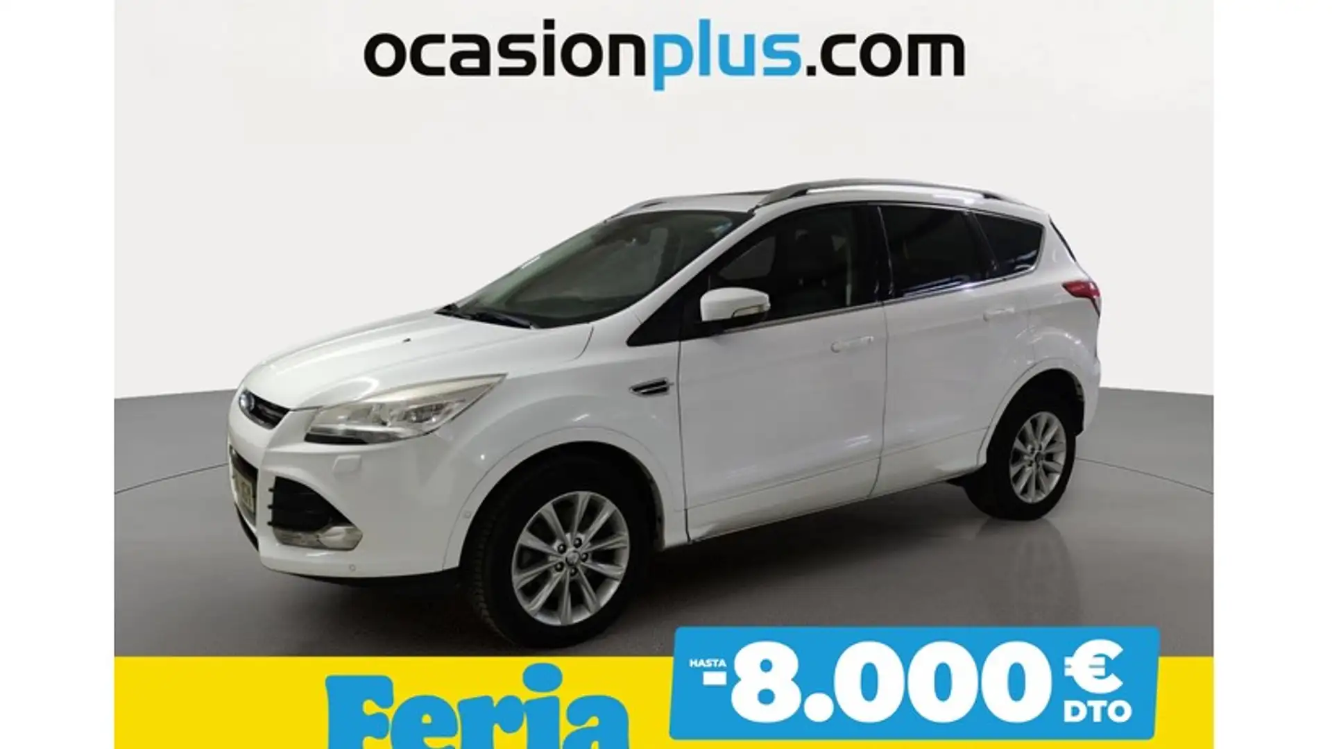 Ford Kuga 2.0TDCI Titanium 4x2 120 Blanco - 1