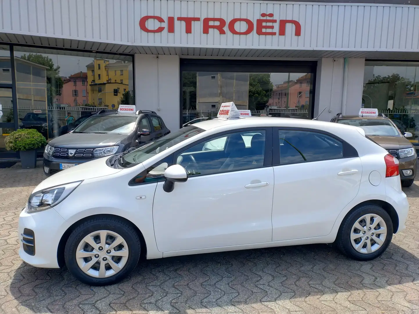 Kia Rio 5p 1.2 cvvt Active E6 - GARANZIA FINO 24 MESI Weiß - 2