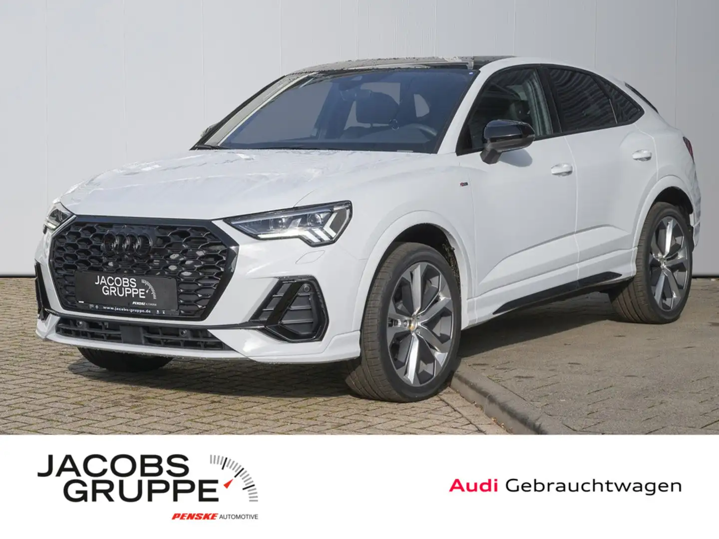 Audi Q3 Sportback 35 TDI S tronic 2xS line *ACC*Matrix*360°*Pano*AHK UPE EU Weiß - 1
