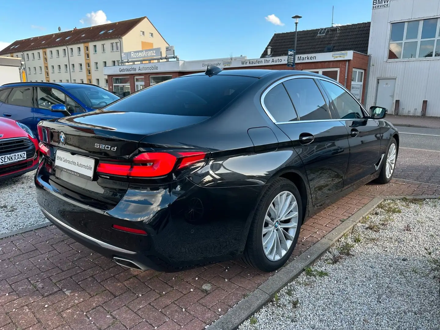 BMW 520 d*Luxury Line*AHK*HUD*ACC*LASER*DACH* Noir - 2