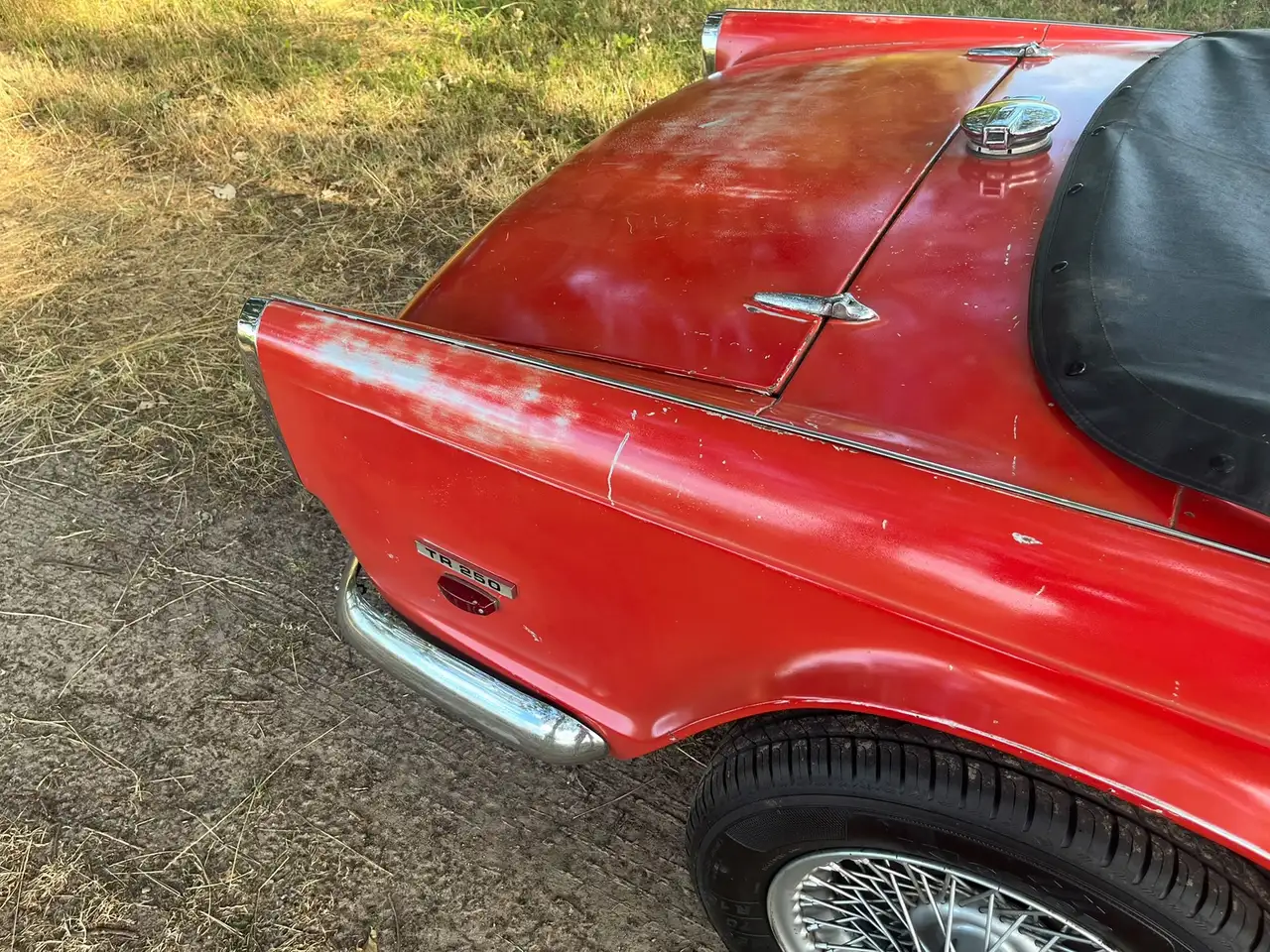 Triumph TR250 Gereviseerde motor, foto 12
