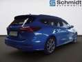 Ford Focus Turnier 1,0 EcoBoost Hybrid ST-Line Aut. mit AHK Blau - thumbnail 4