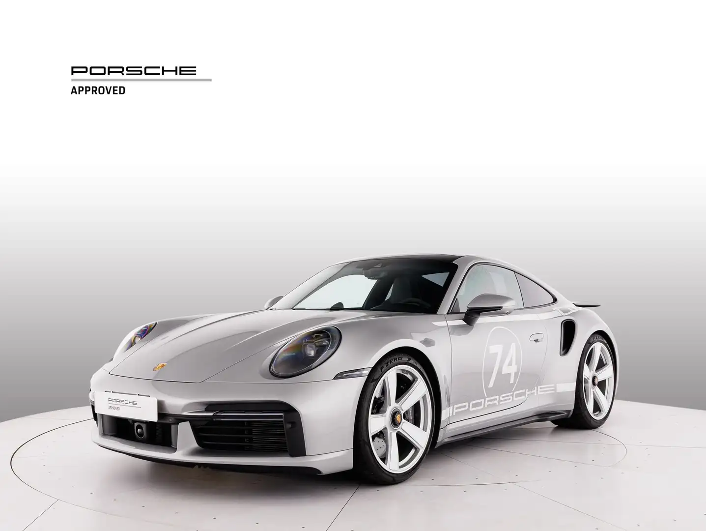 Porsche 992 Turbo 50 Anni Coupé Silber - 1
