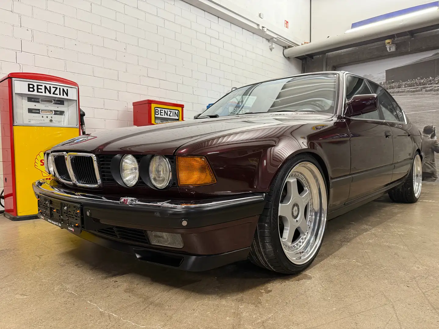 BMW 750 7er 750i Rojo - 2