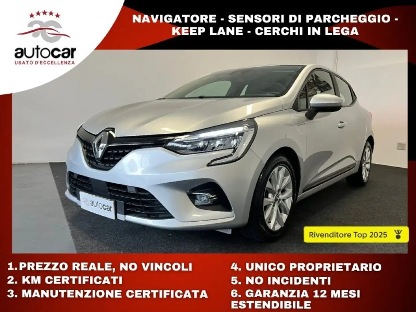 Renault Clio TCe 100 CV 5 porte Business Argent - 1