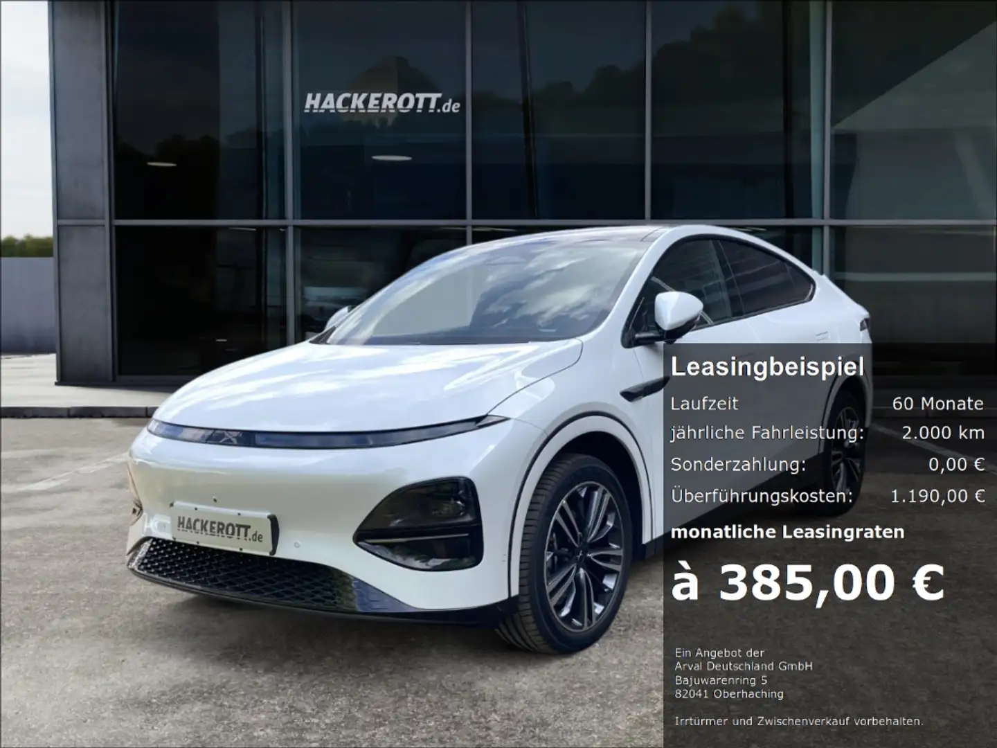 Xpeng G6 Performance AWD 87,5kWh Digitales Cockpit Memory S Weiß - 1