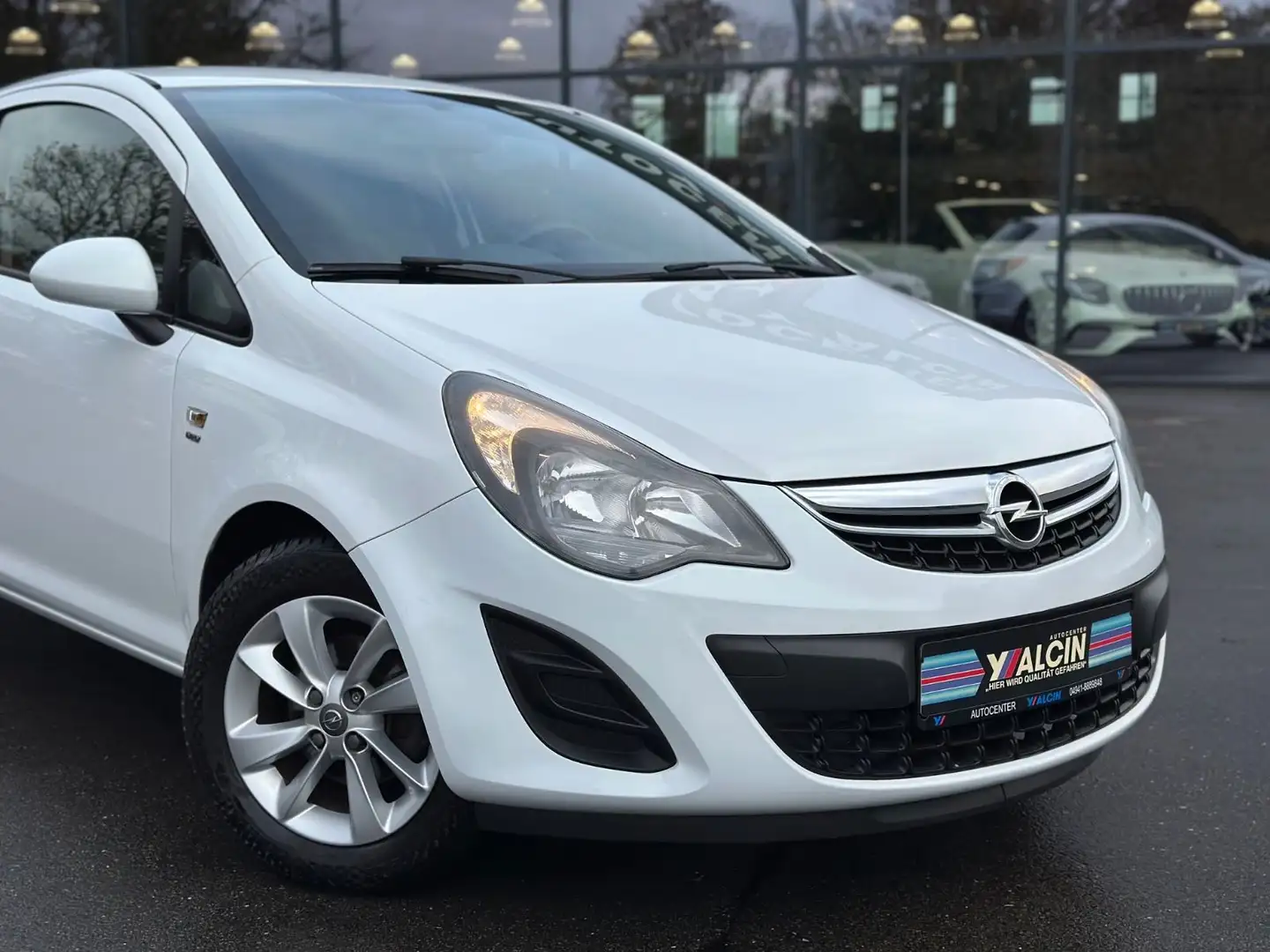 Opel Corsa 1.2 ENERGY 1.2i 2.HA/KLIMA/15LM/R-CAM/USB Weiß - 2
