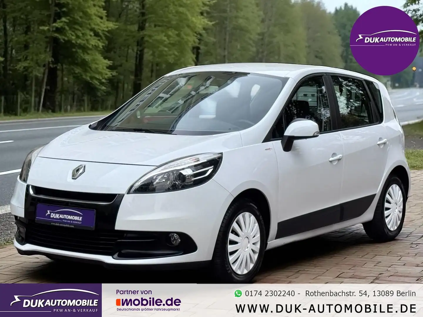 Renault Scenic III TomTom Edition *Klima* Tempomat* Weiß - 1