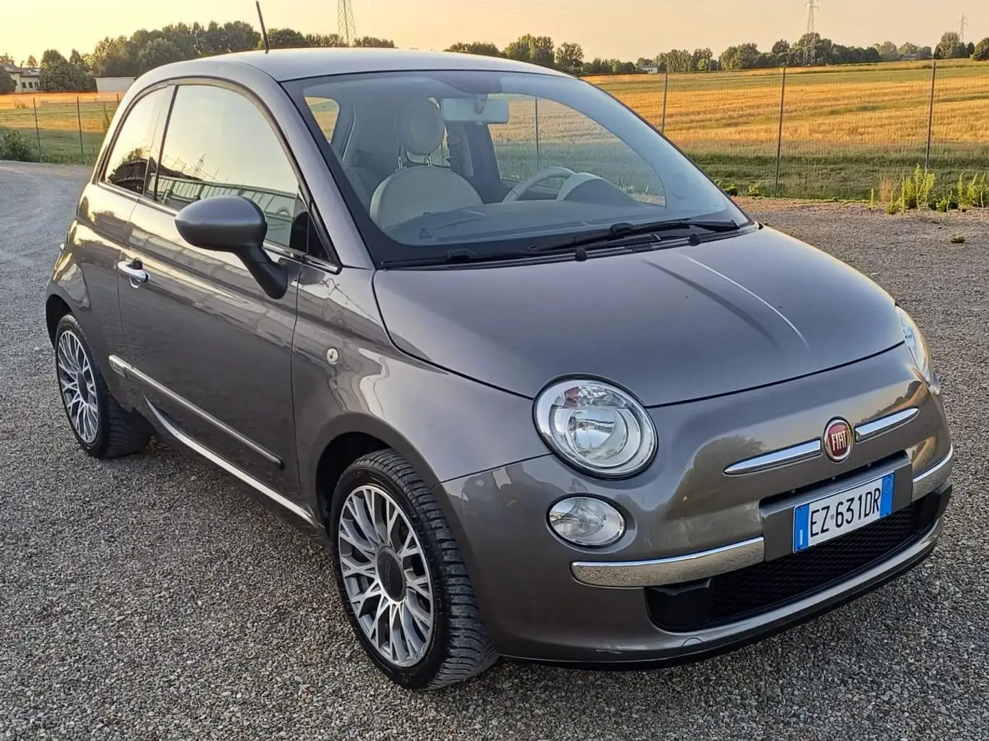 Fiat 500 500 III 1.2 Pop 69cv my14 Grijs - 1