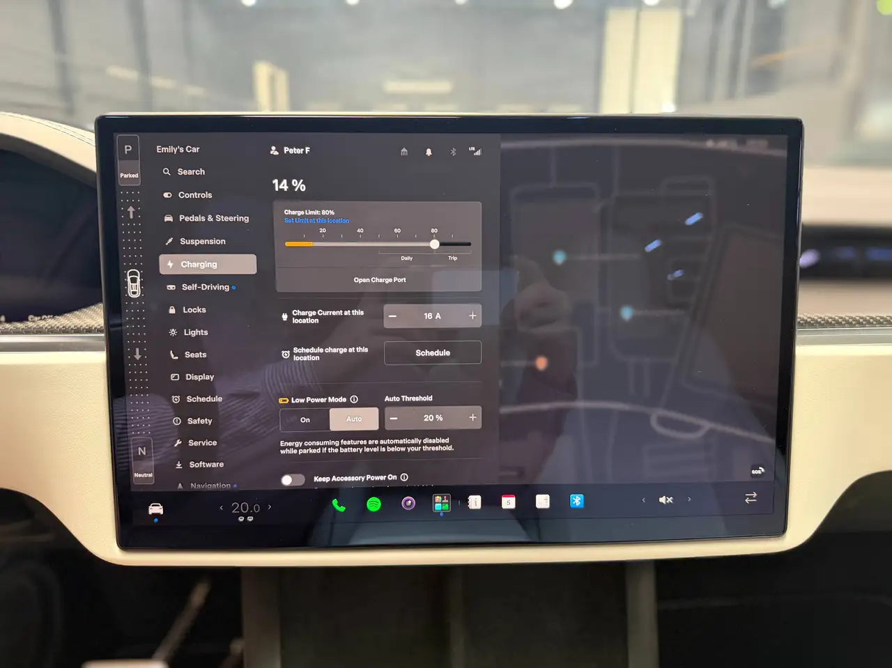 Tesla Model X PLAID AUTOPILOT 6 SEATS 1.020HP 22inch WHEELS, миниатюра 19