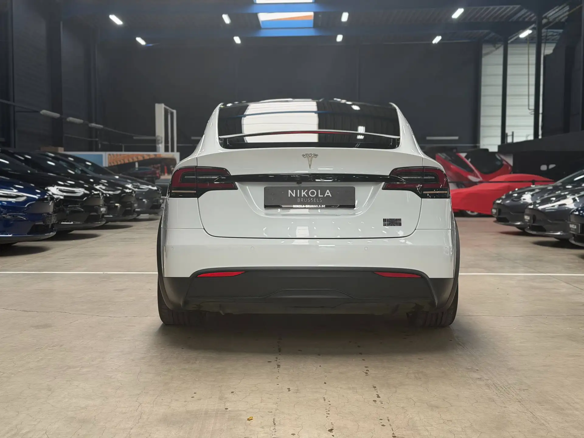Tesla Model X E 750 kW 2023 흰색 사진 3
