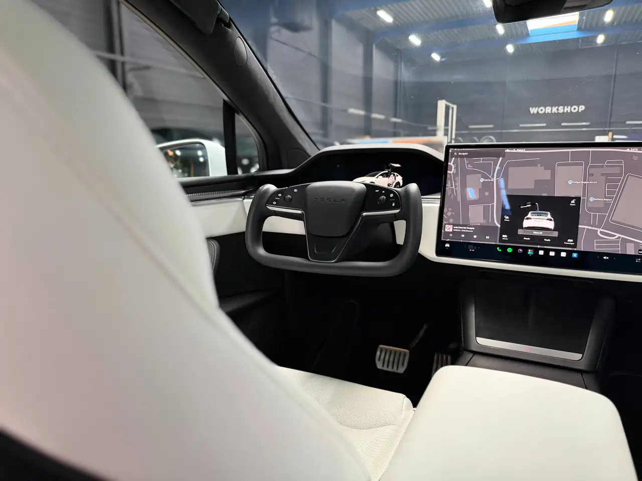 Tesla Model X PLAID AUTOPILOT 6 SEATS 1.020HP 22inch WHEELS, миниатюра 16