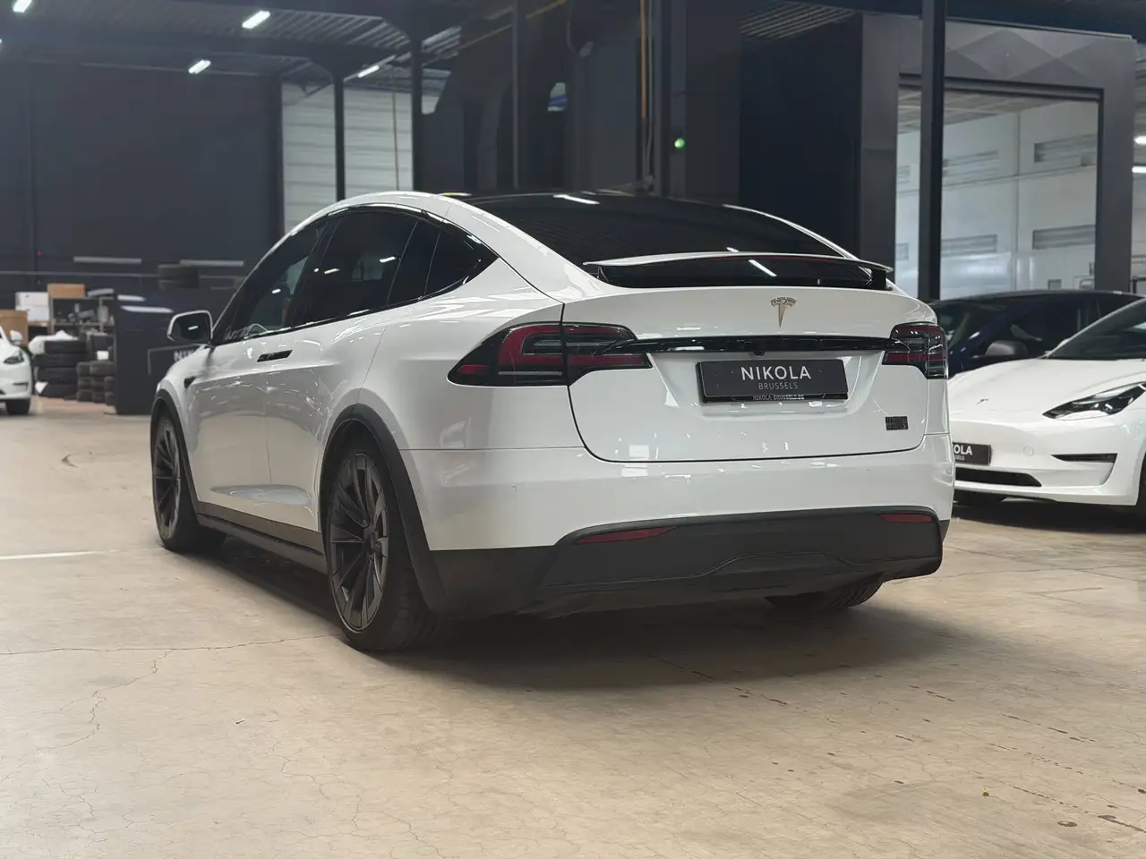 Tesla Model X PLAID AUTOPILOT 6 SEATS 1.020HP 22inch WHEELS, миниатюра 2
