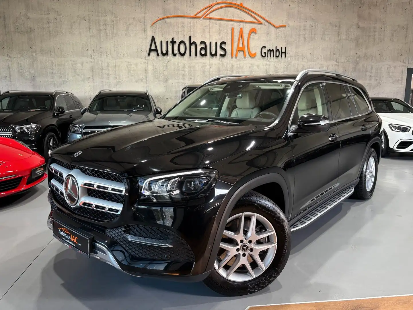 Mercedes-Benz GLS 400 /d/4Matic/AHK/MASSAGE/360*/MULTIBEAM/MwSt Schwarz - 1