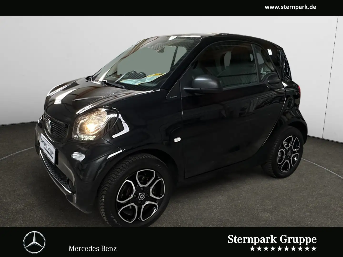smart forTwo fortwo coupe passion 66 KW PANORAMA*SHZ* Autom./BC Negro - 1