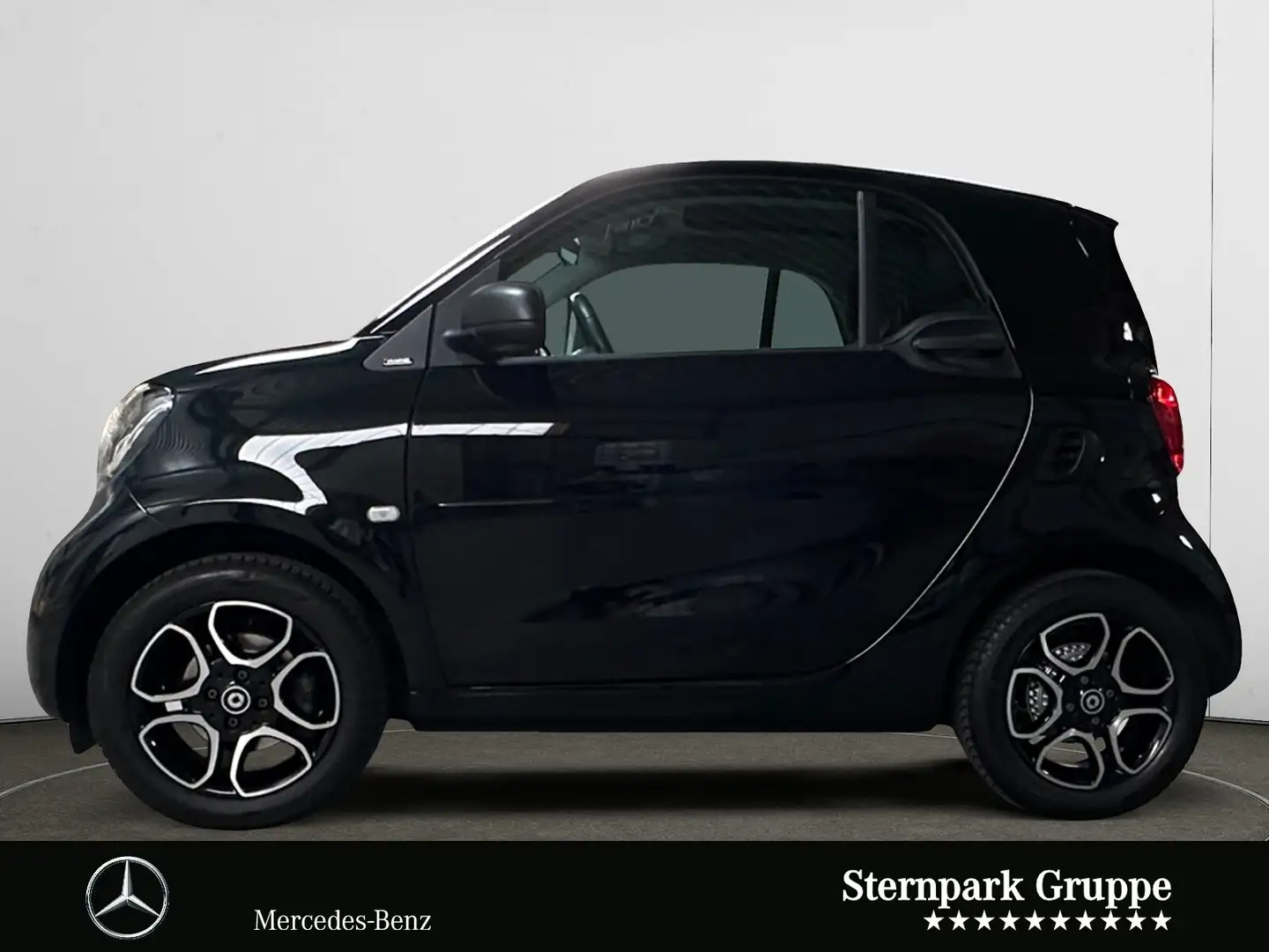 smart forTwo fortwo coupe passion 66 KW PANORAMA*SHZ* Autom./BC Negro - 2