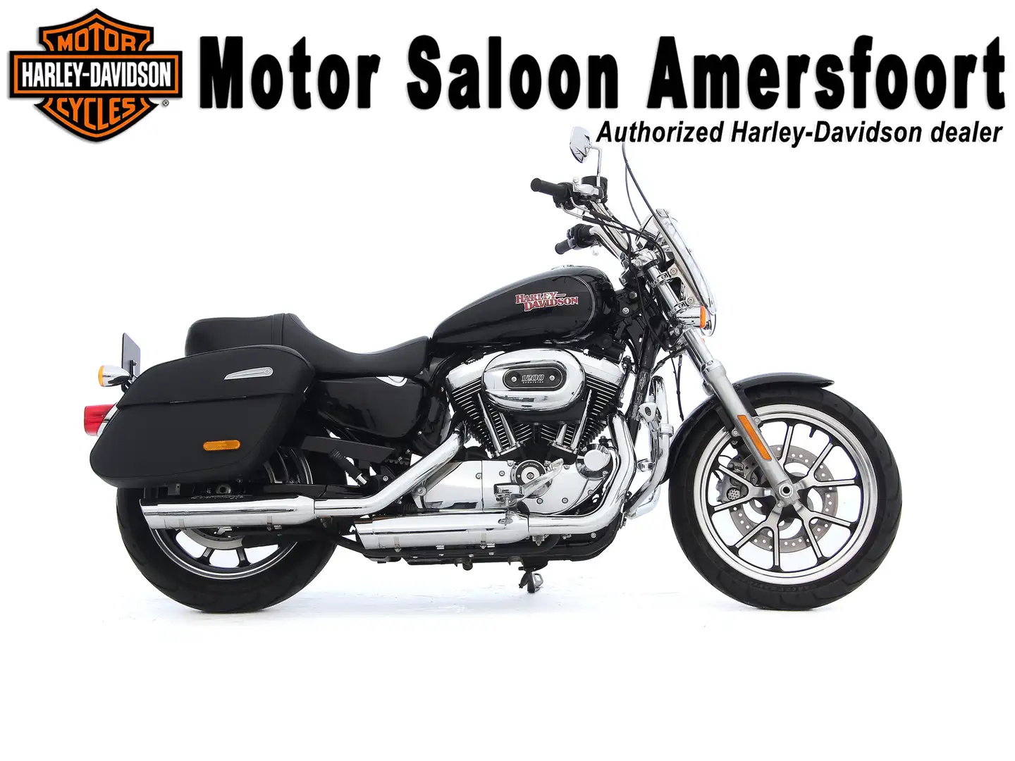 Harley-Davidson XL 1200 XL1200T / T SPORTSTER SUPERLOW Zwart - 1