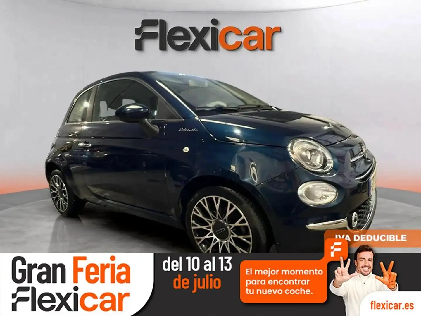 Fiat 500 Club 1.0 Hybrid 51KW (70 CV) Bleu - 1