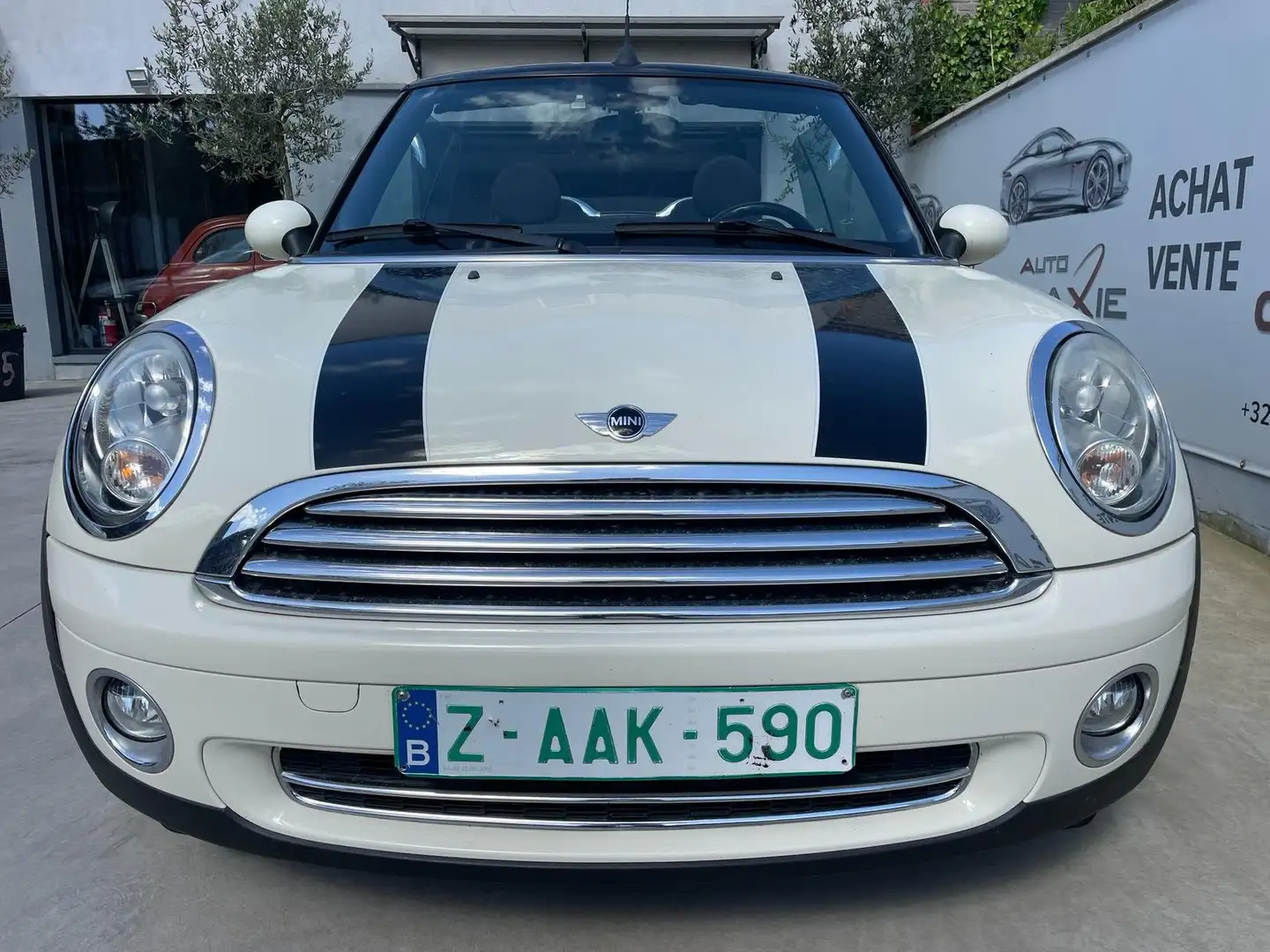 MINI Cooper Cabrio 1.6i Clim Pdc Ja Carnet Complet Prix 9500 Ttc !! Wit - 2