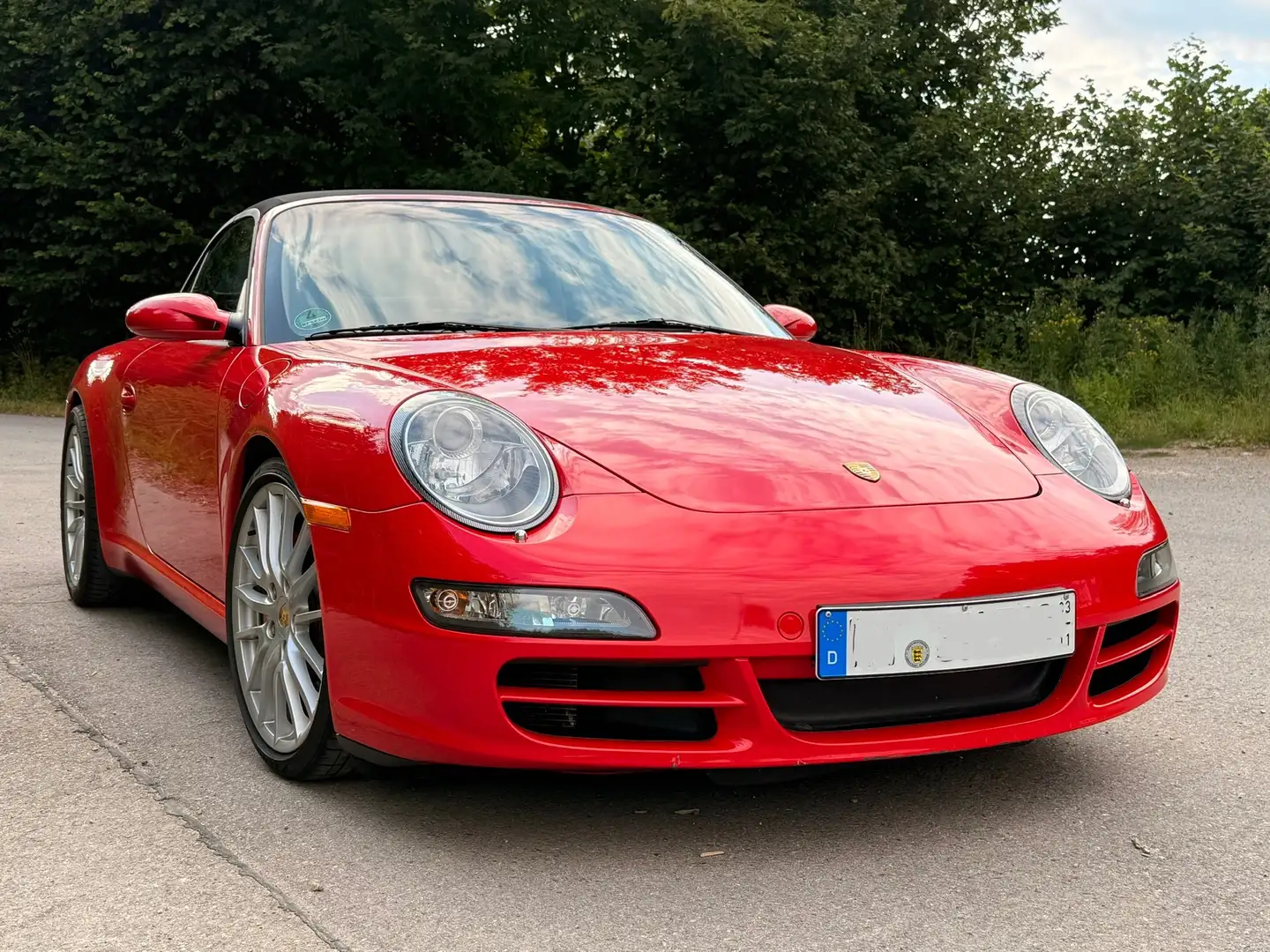 Porsche 997 911 Carrera S Cabriolet Červená - 2