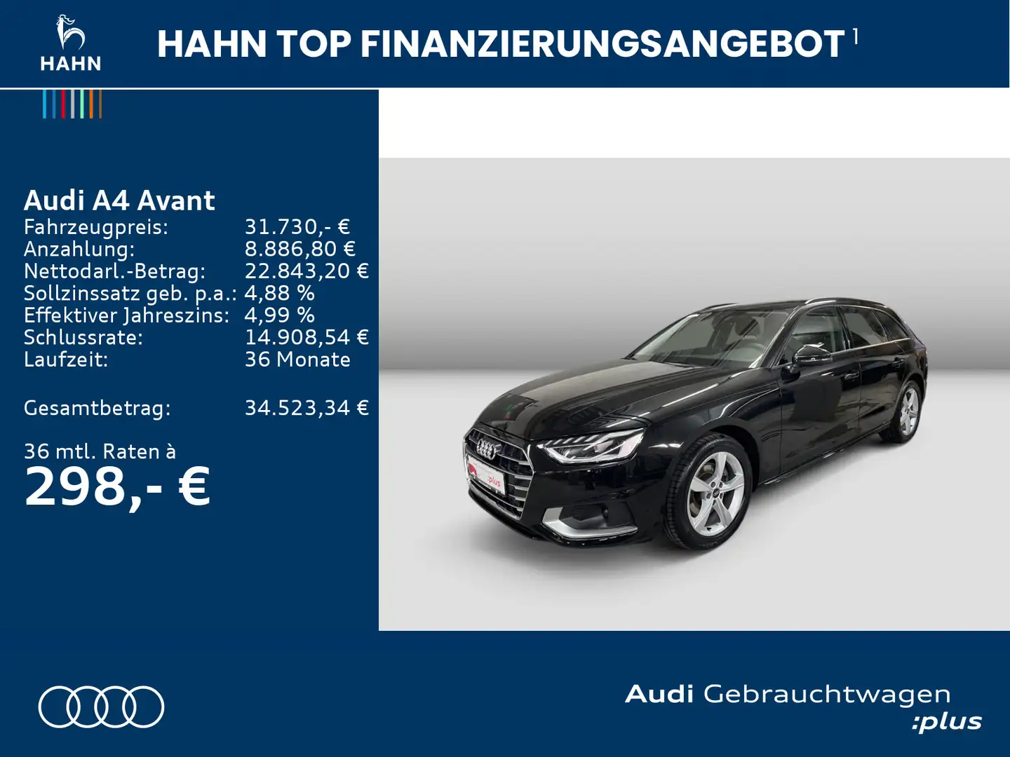 Audi A4 35TDI S-tronic Navi Memory Satndh LED Schwarz - 2