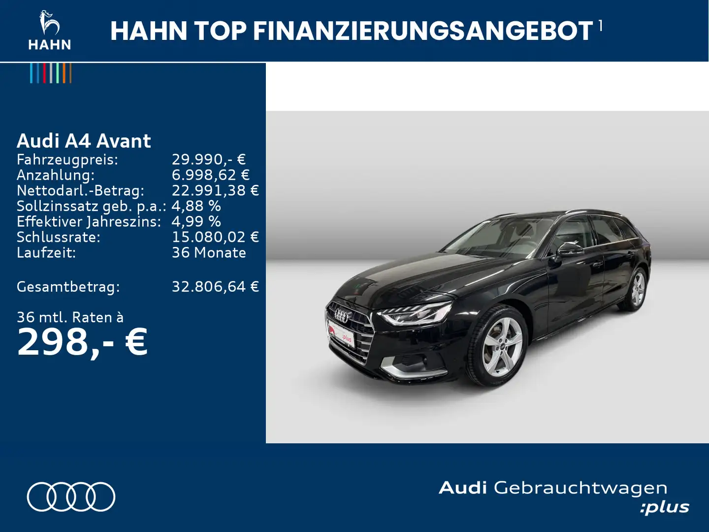 Audi A4 35TDI S-tronic Navi Memory Satndh LED Schwarz - 2