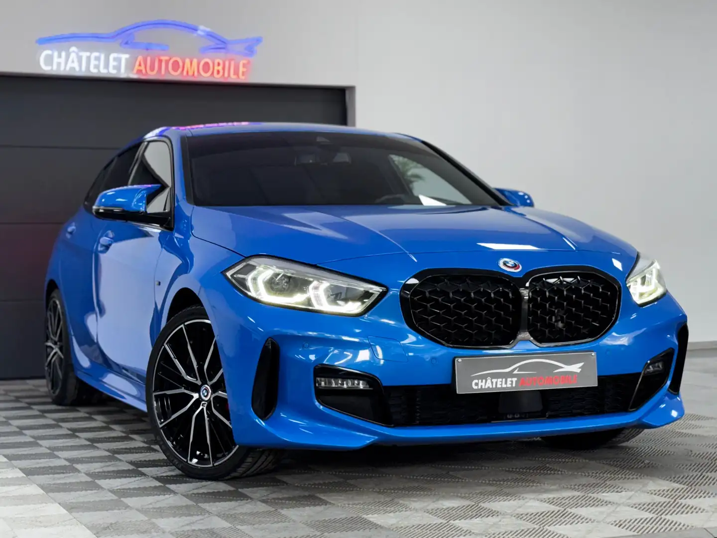 BMW 118 i Pack-M Led Caméra 12 mois garantie Bleu - 1