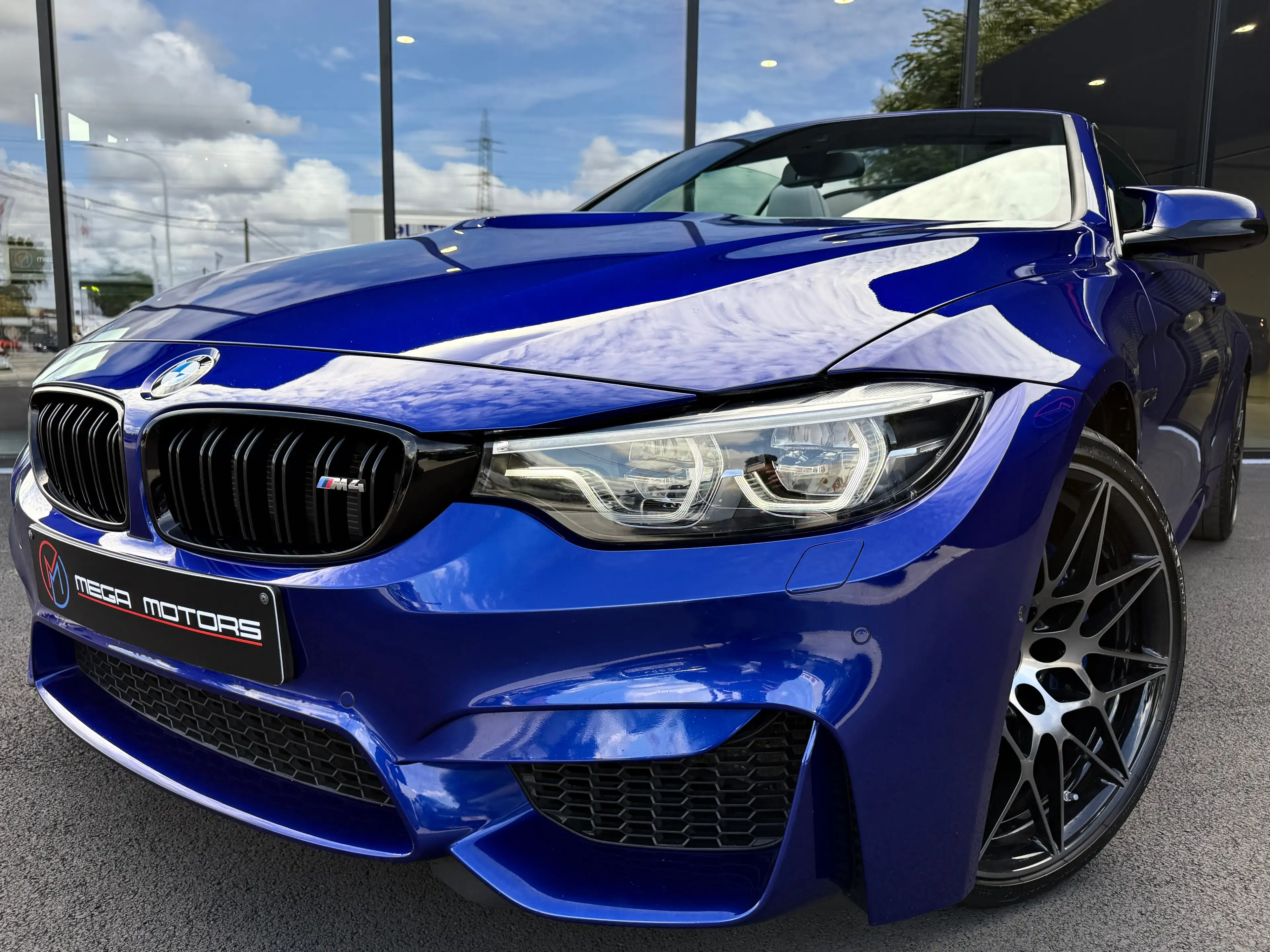 BMW M4 CABRiO 450CV "COMPETiTiON" FULL" SAN MARiNO BLEU" — photo 3