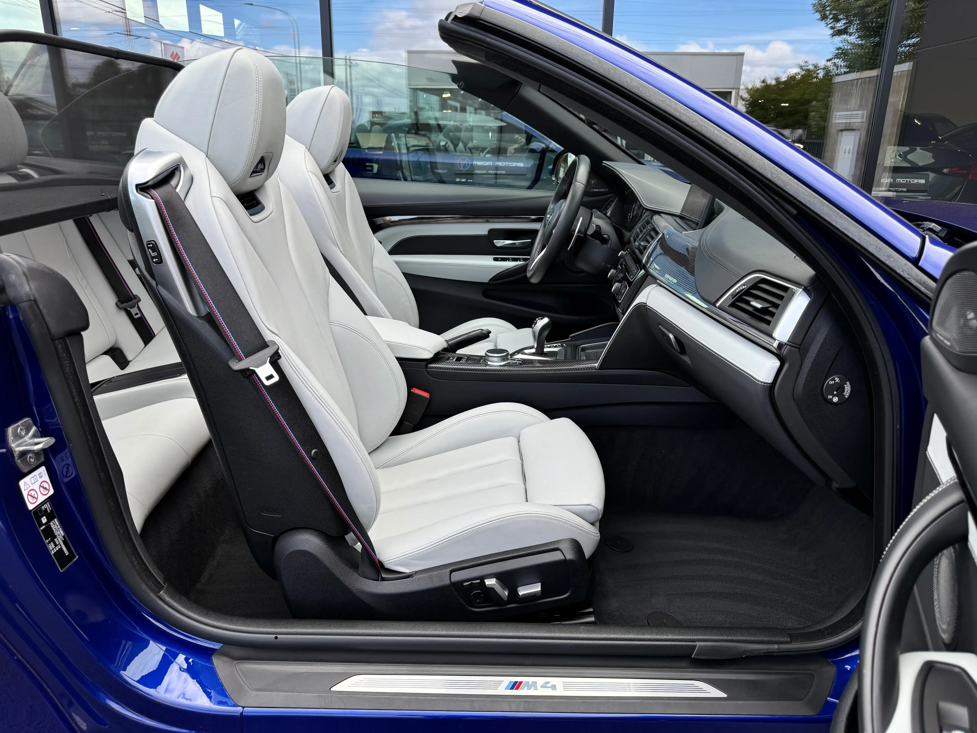 BMW M4 CABRiO 450CV "COMPETiTiON" FULL" SAN MARiNO BLEU" — photo 7