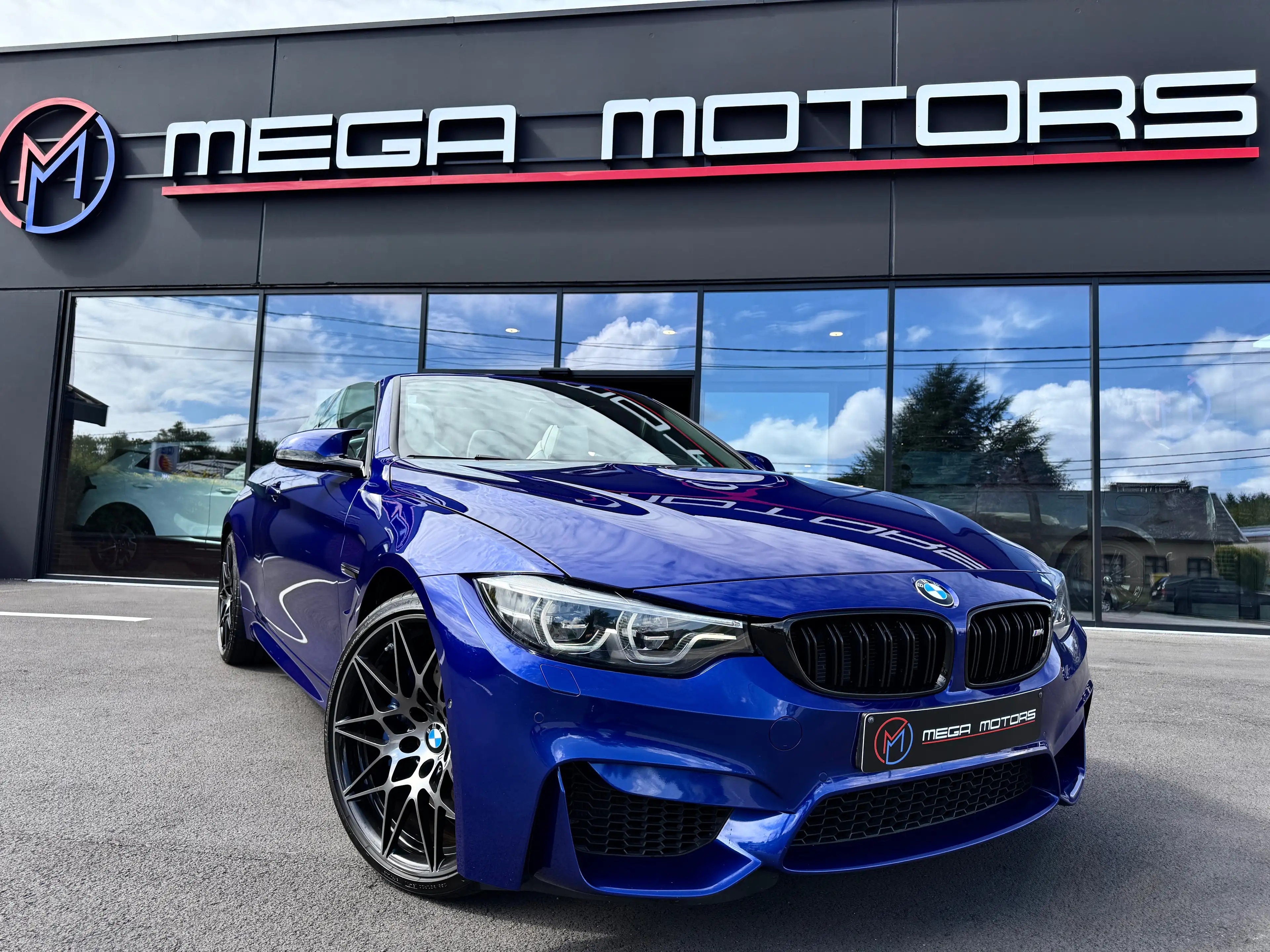 BMW M4 CABRiO 450CV "COMPETiTiON" FULL" SAN MARiNO BLEU" — photo 8