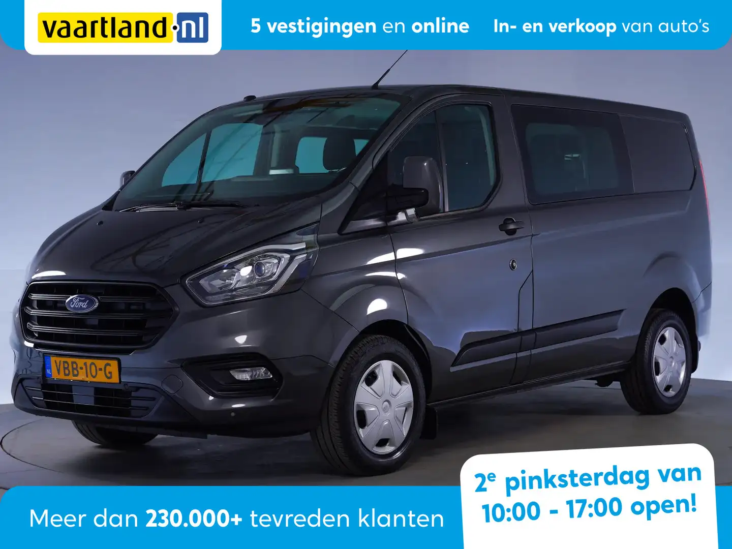 Ford Transit Custom 2.0 TDCI 131pk Dubbel Cabine Trend Business Aut.[ - 1